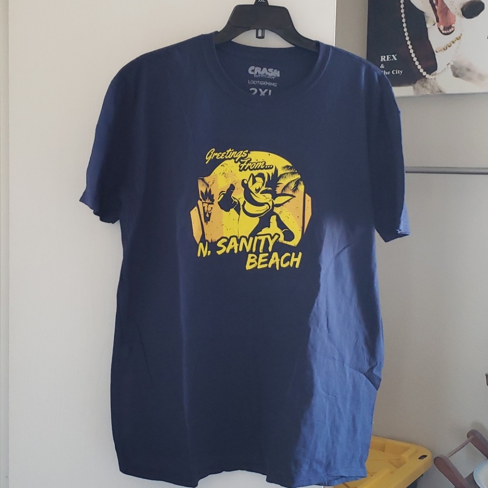 Crash Bandicoot Shirt Size 2XL